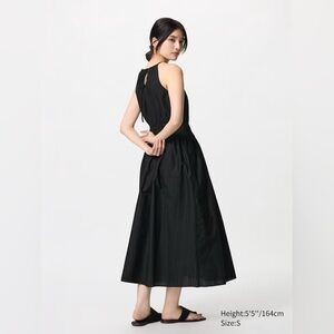 Uniqlo Black Maxi Dress